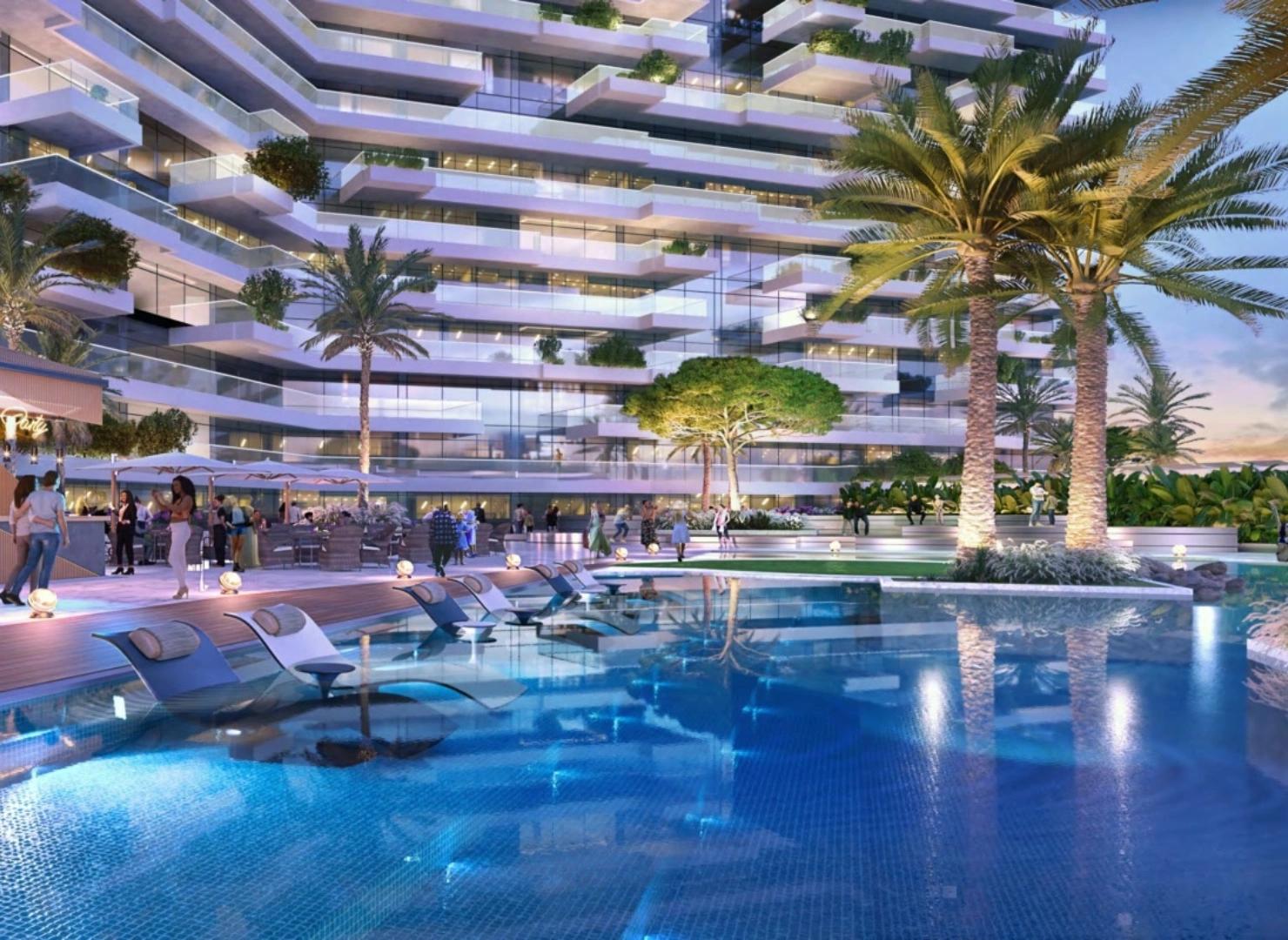 golf greens damac location